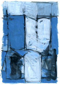 Nadia Dib, gouache 1, in Le Petit Livre amer de Jean-Pierre Chambon Nadia Dib, gouache 1, in Le Petit Livre amer de Jean-Pierre Chambon