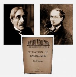 Valéry, Situation de Baudelaire Valéry-Baudelaire