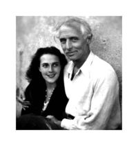 Leonora Carrington et Max Ernst à Saint-Martin d'Ardèche en 1939. Photo de Lee Miller Ernst - Carrington