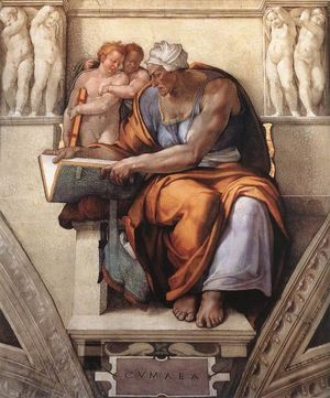 Michelangelo, La Sibilla Cumana
