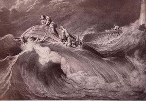 Paul Delaroche, Naufrage Naufrage