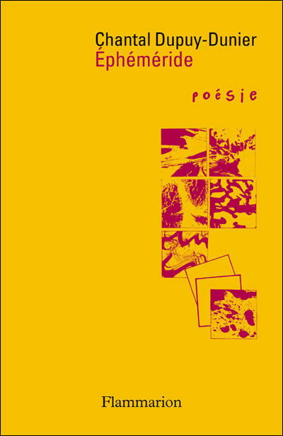 EPHEMERIDE CHANTAL DUPUY-DUNIER