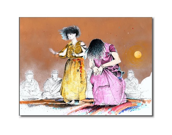 Dans l-alternance des voix