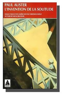 INVENTION DE LA SOLITUDE