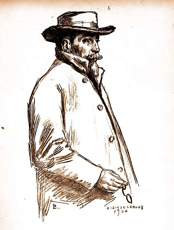 Anatole France par Leroux - domaine public-