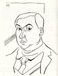 Portrait de Pierre Reverdy par Juan Gris, 1919 Reverdy par Juan Gris