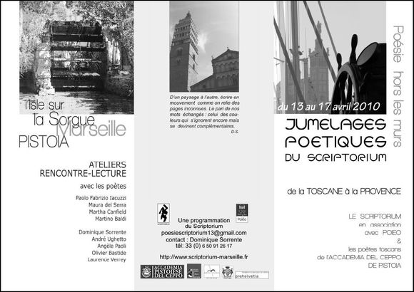 Jumelages poétiques du Scriptorium