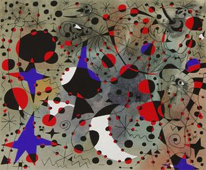 Joan Miró, Le chant du rossignol à minuit et la pluie matinale 11-LeChant
