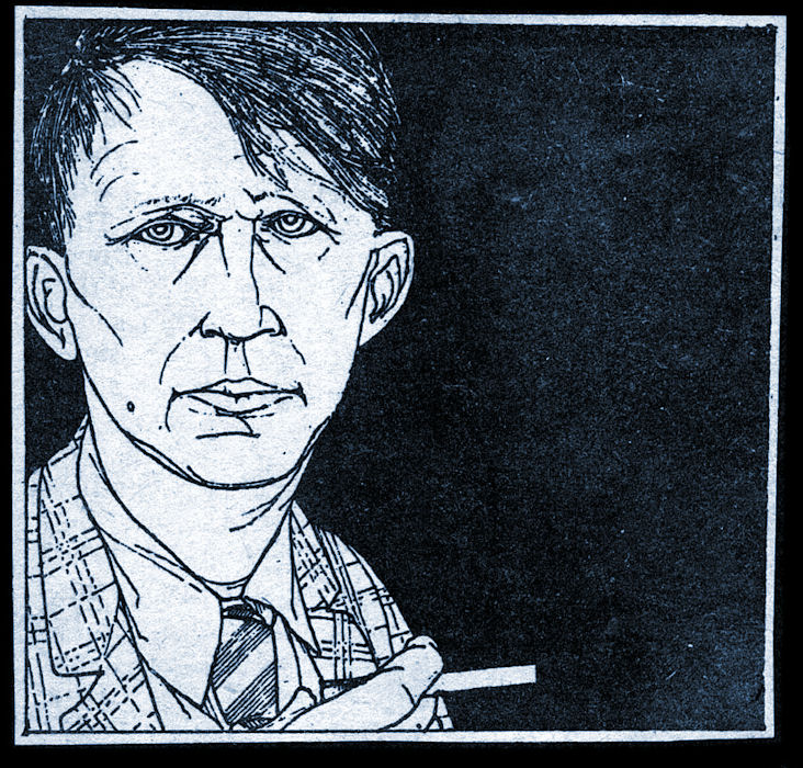 WH Auden par David Johnson 2