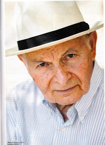 Marcel Conche en Corse en  septembre 2008