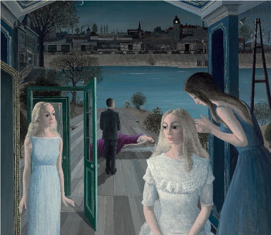 Paul Delvaux, Le sacrifice d'Iphigénie 2