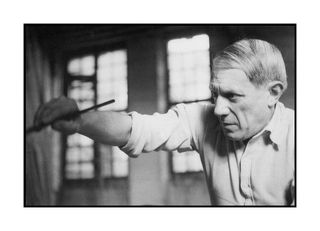 Picasso peignant Guernica 2