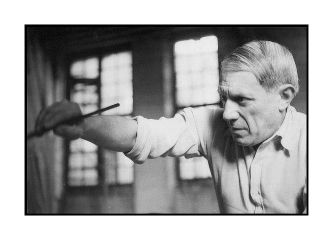 Picasso peignant Guernica 2