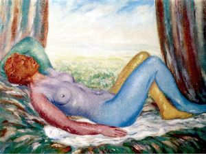 René Magritte, La Moisson, 1943. Huile sur toile, 60 x 80 cm Magritte 2