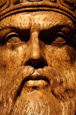 Figure de proue du vaisseau Le Charlemagne, 1851 Charlemagne.2