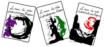 La mue du vide s'entretient avec l'espace La mue du vide s'entretient avec l'espace