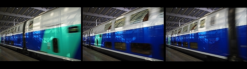 Le train -tait reparti