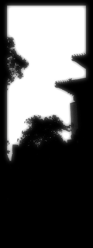 Contre-jour dans l-air du soir