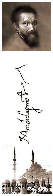 Marque page Michelangelo Buonarroti