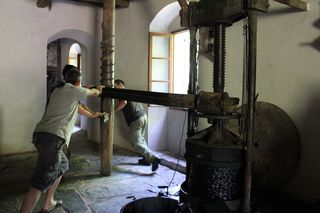 Fragnatori dans le moulin d'Ogliastru. Juin 2011 Moulin d'Ogliastro Juin 2011 015