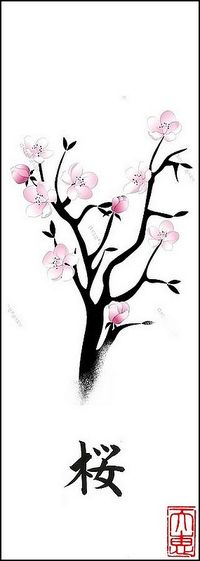 Sakura cerisier en japonais