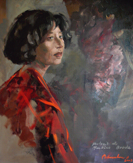 Martine Broda par  Christoff Debusschere, collection privée