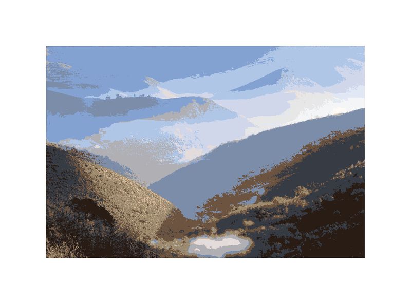 Je caresse des arbres dorés