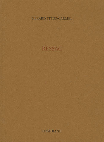 Gérard Titus-Carmel, Ressac