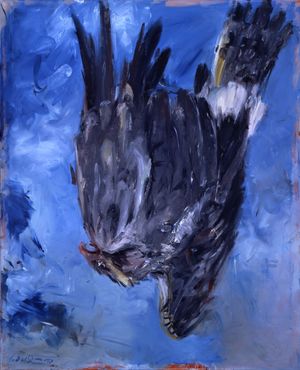 Georg Baselitz, Fingermalerei III Adler, 1972 Baselitz_FingermalereiIII_Adler