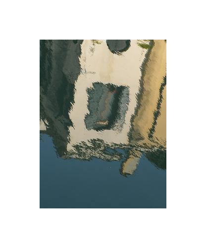 Eau du canal tressaillir