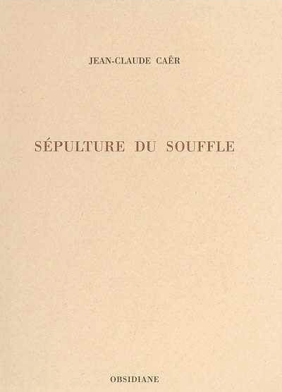 Sépulture du souffle