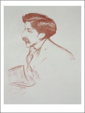 Portrait de Pierre Louÿs par Henry Bataille Henry-bataille-pierre-louys-n-4037748-0