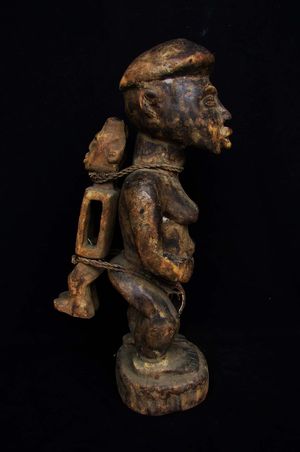 Statuette maternité africaine kôngo-bakôngo (Congo-Zaïre) Statuette-maternite-africaine-kongo-bakongo-congo-rdc-1