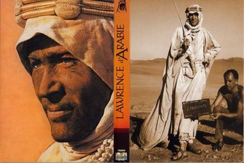 Peter O'Toole dans Lawrence d'Arabie Lawrence d'Arabie