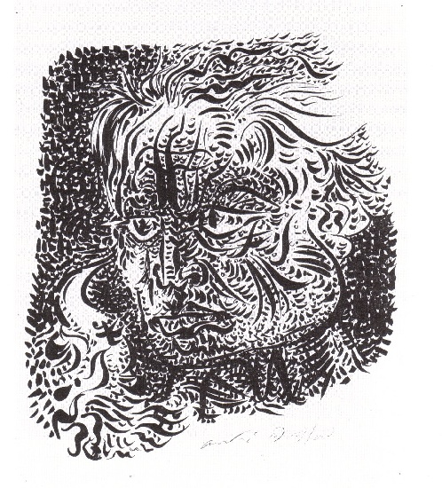 André Masson - self portrait (1944) 