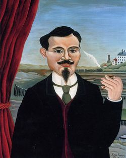 Henri Rousseau, Portrait de Léon-Paul Fargue, 1896