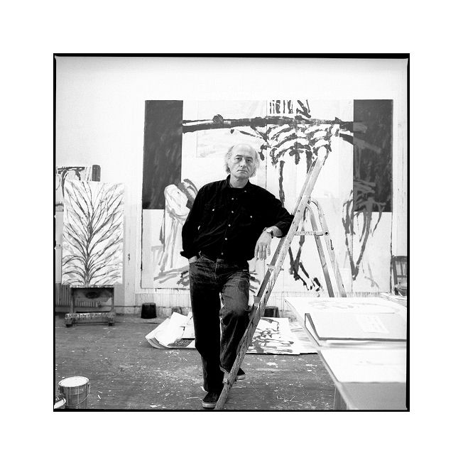 Gérard Titus-Carmel dans son atelier