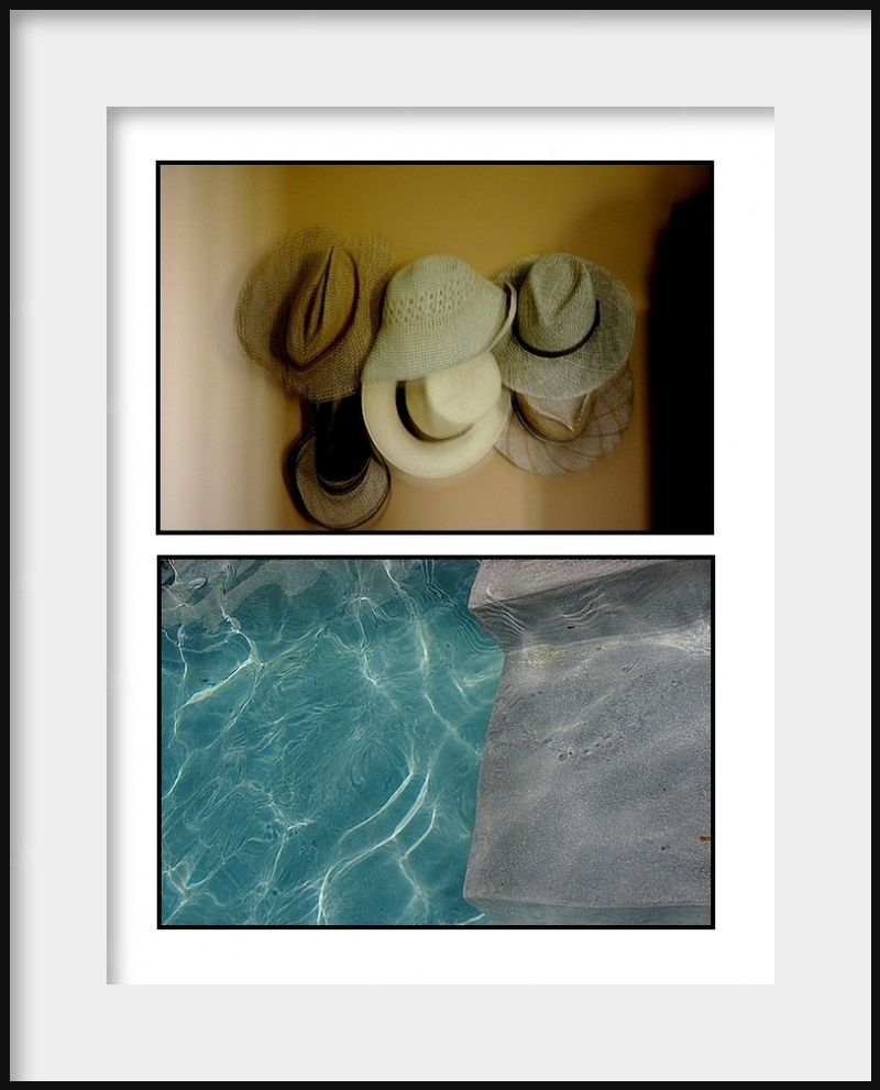 L’âme blonde du temps - dans sa cage du temps des galères - la tresser doucement sous l’eau