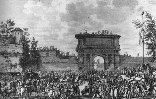 Entrée des Français à Milan