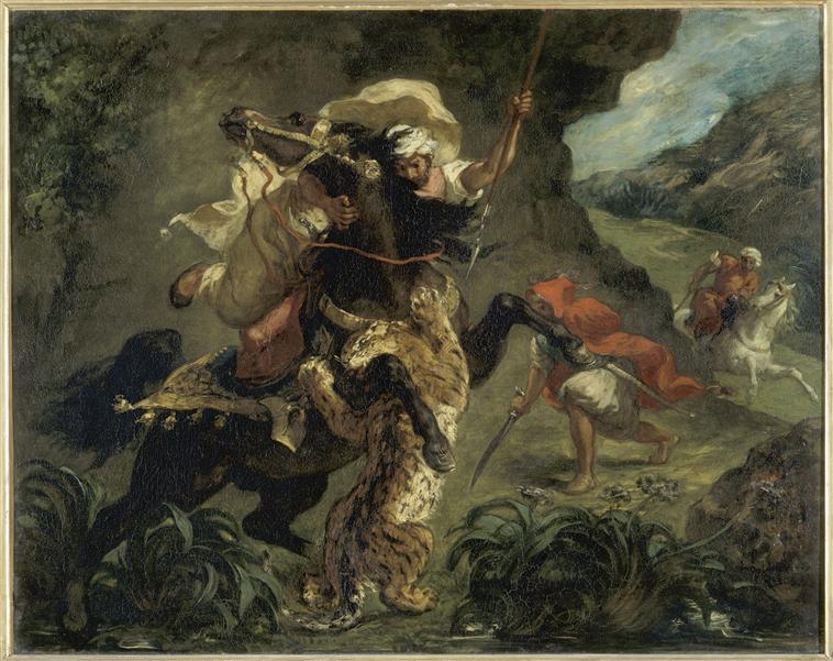 Eugène Delacroix, Chasse au tigre
