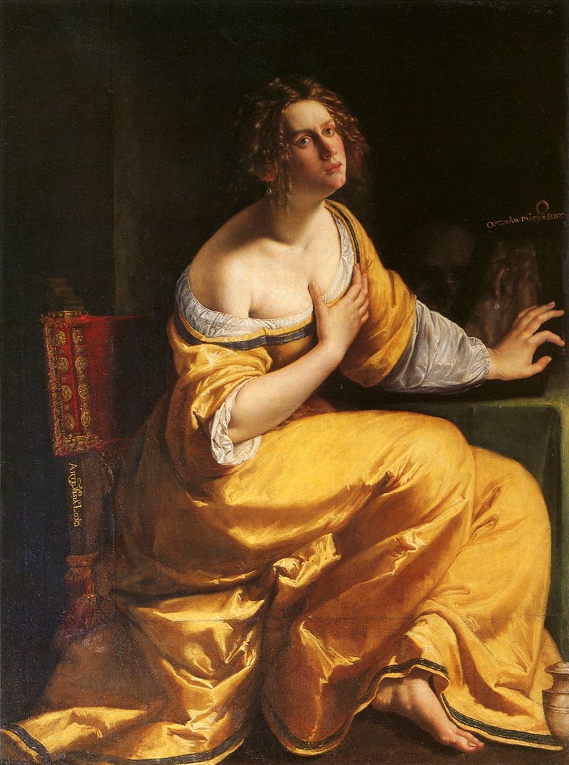 Artemisia Gentileschi, Maddalena penitente