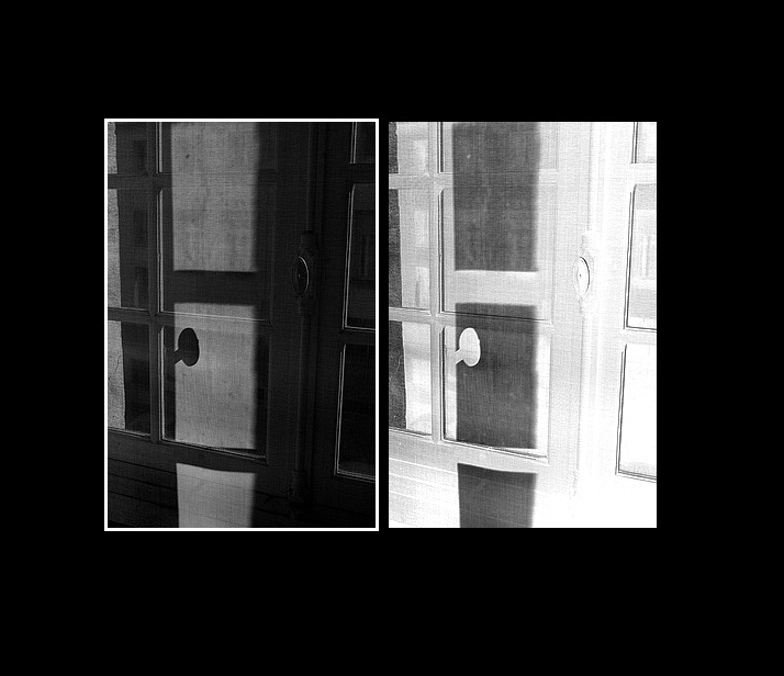 Sur une même page nuit et jour