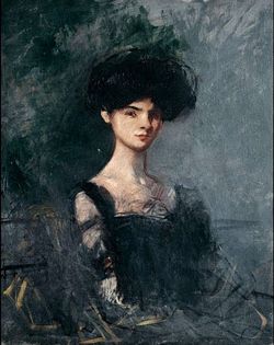 Jean-Louis Forain, Portrait de Marie de Régnier