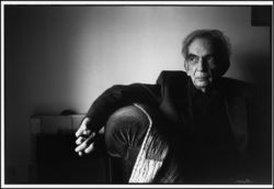 Louis-René des Forêts, par Henri Cartier-Bresson, 1995 Louis-René des Forêts