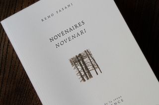 Remo Fasani, Novenari | Novénaires, Éditions de la revue Conférence, 2011. NOVENAIRES01