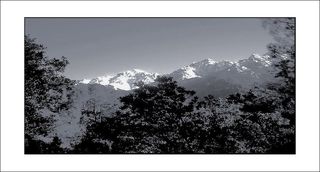 Monte d’Oro, janvier 2004 | «La Corse, toute blanche, toute radieuse, comme une mariée dans la matinée carillonnante !» Monte d'Oro, janvier 2004