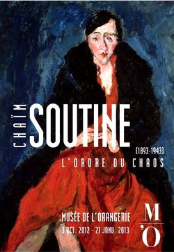 Soutine, affiche expo