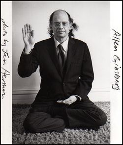 Allen Ginsgberg by Jan Herman Alan Ginsgberg by Jan Herman