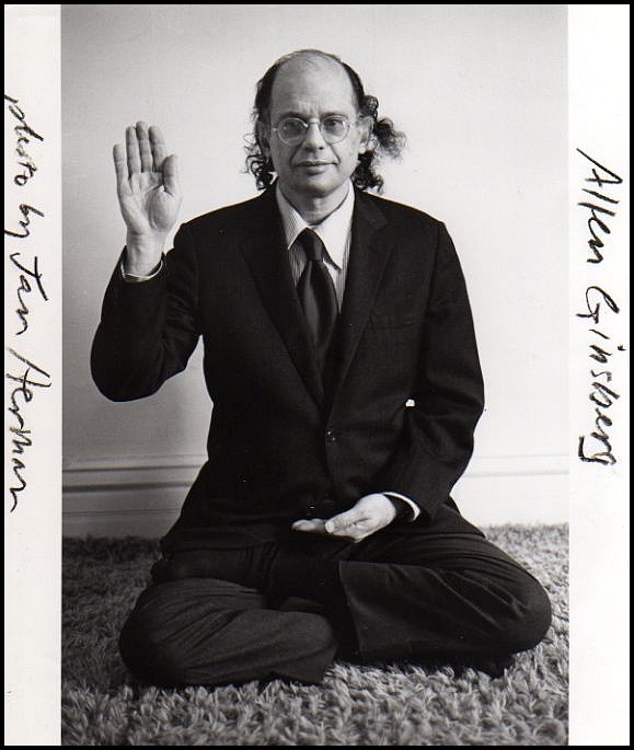 Alan Ginsgberg by  Jan Herman