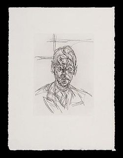André du Bouchet par Giacometti